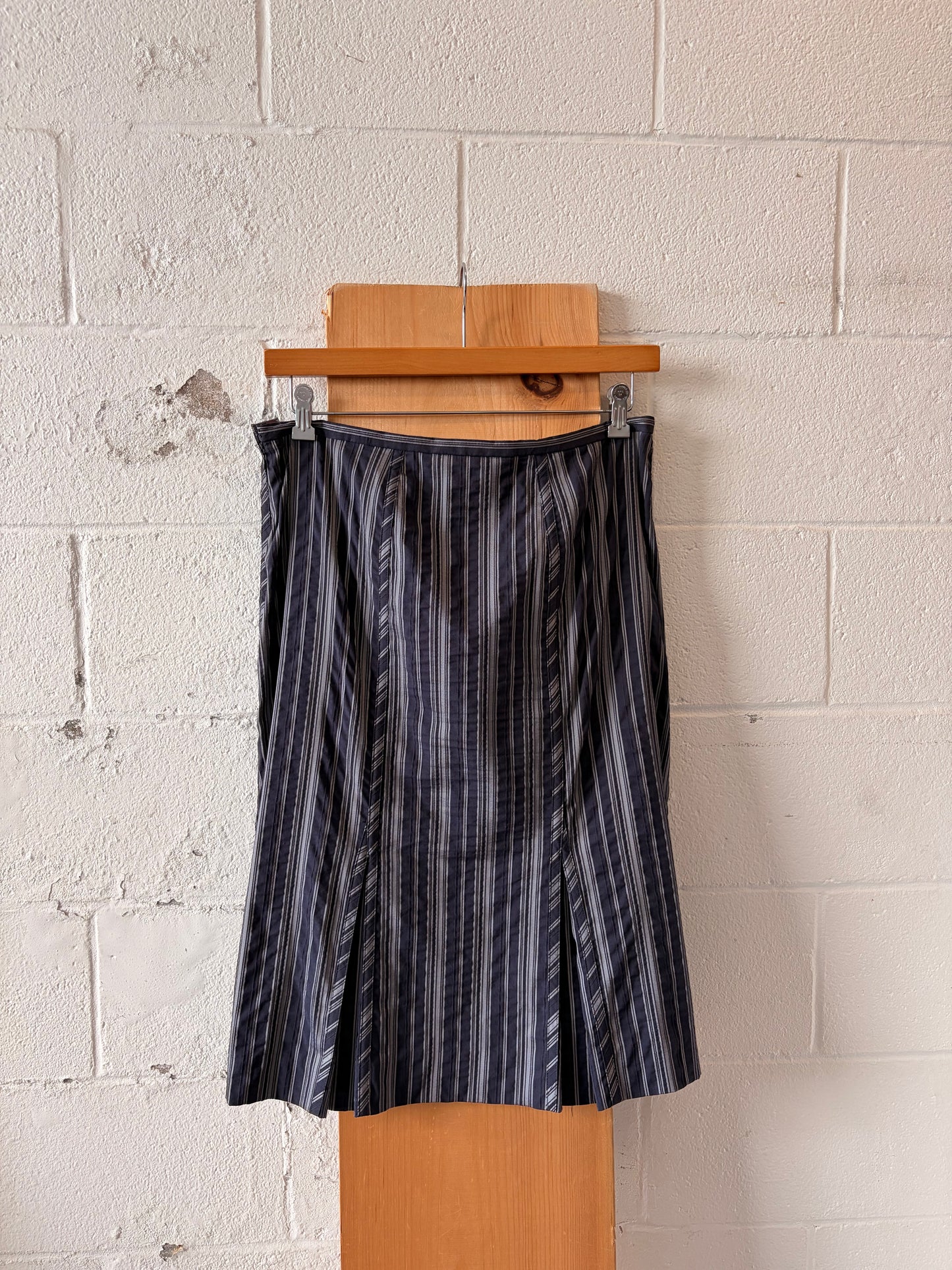 Striped Navy Skirt : 14