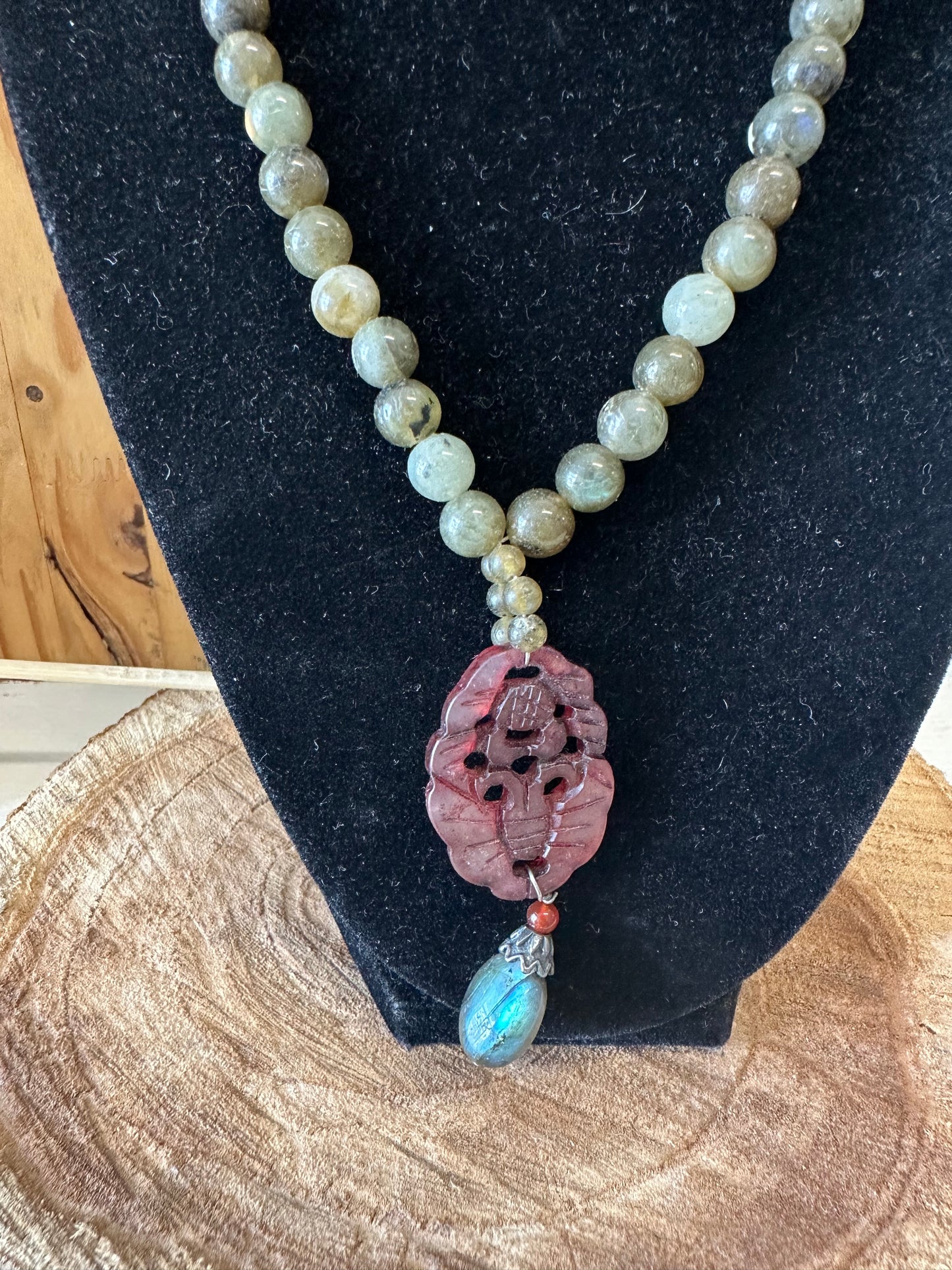 Stone Beaded Necklace