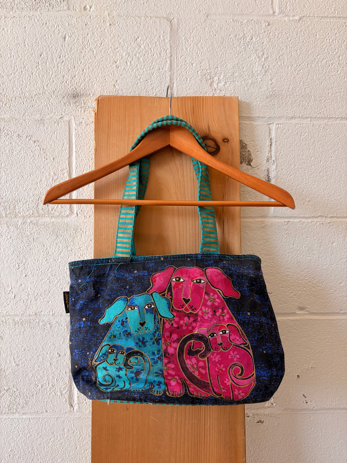 Laurel Burch Dog Tote Bag