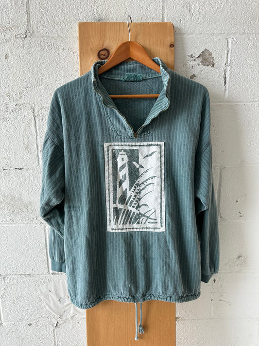 Vtg Lighthouse Pullover : S/M