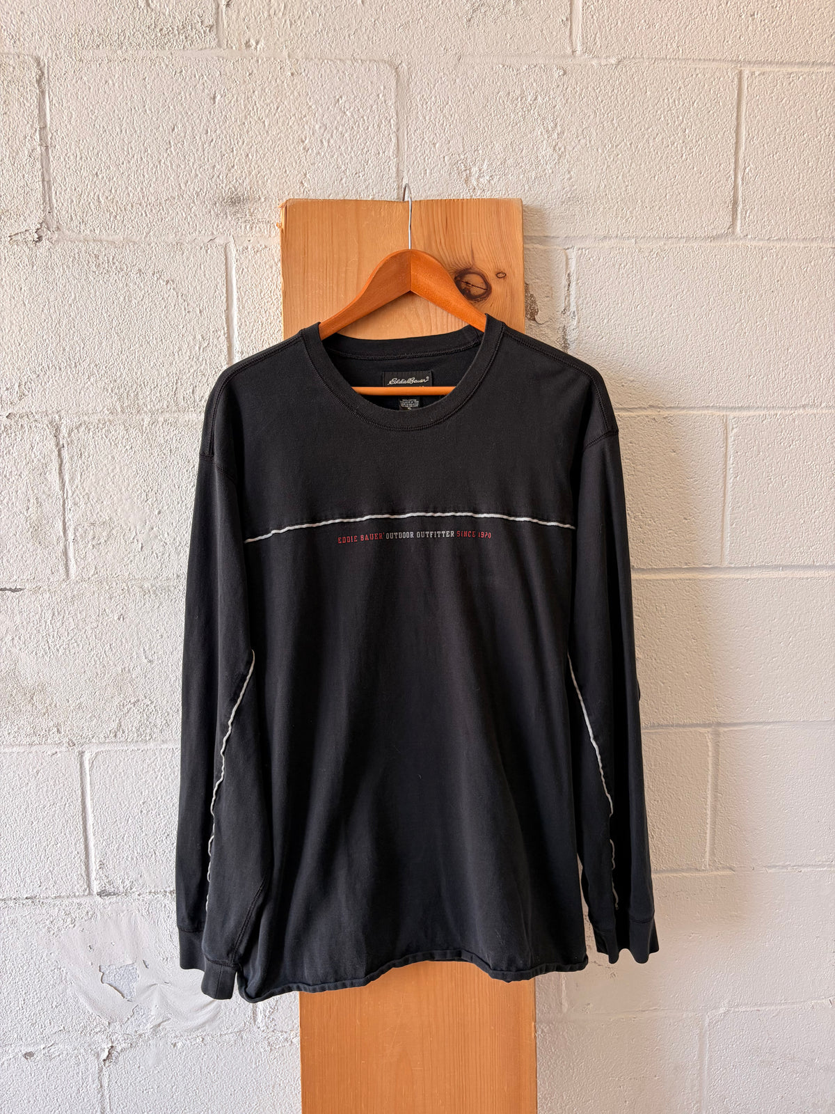 Striped Eddie Bauer Long Sleeve : XL