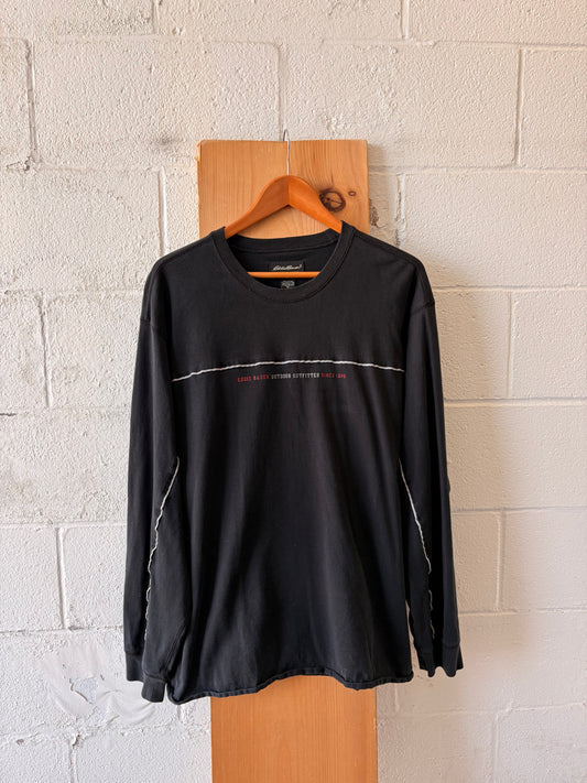 Striped Eddie Bauer Long Sleeve : XL