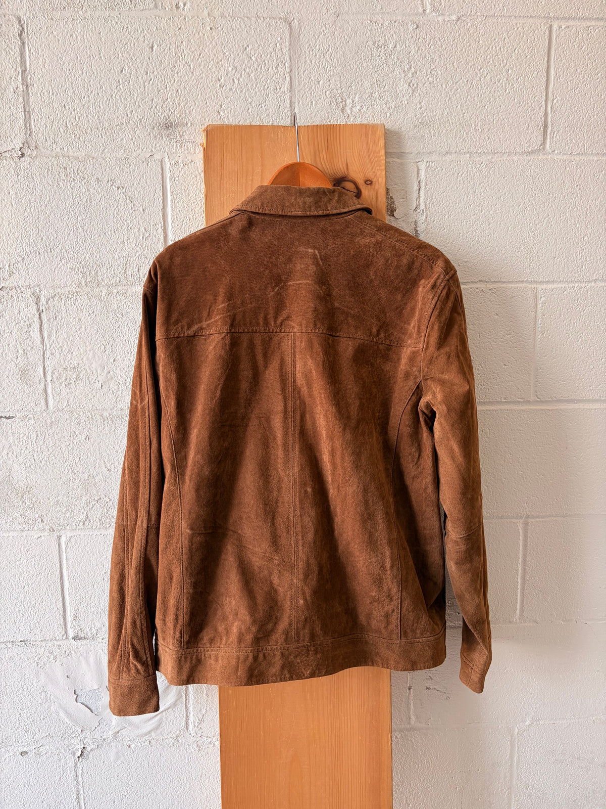 Brown Suede Jacket : L