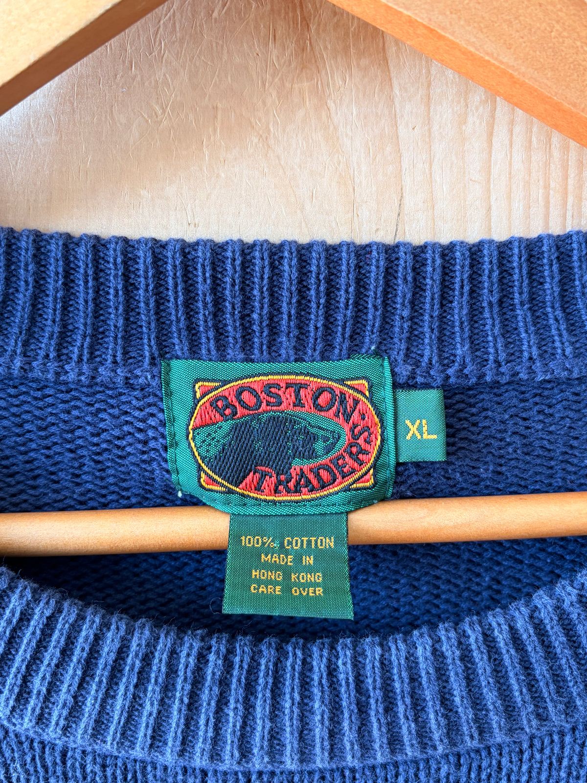 Vtg Boston Traders Golf Sweater : XL