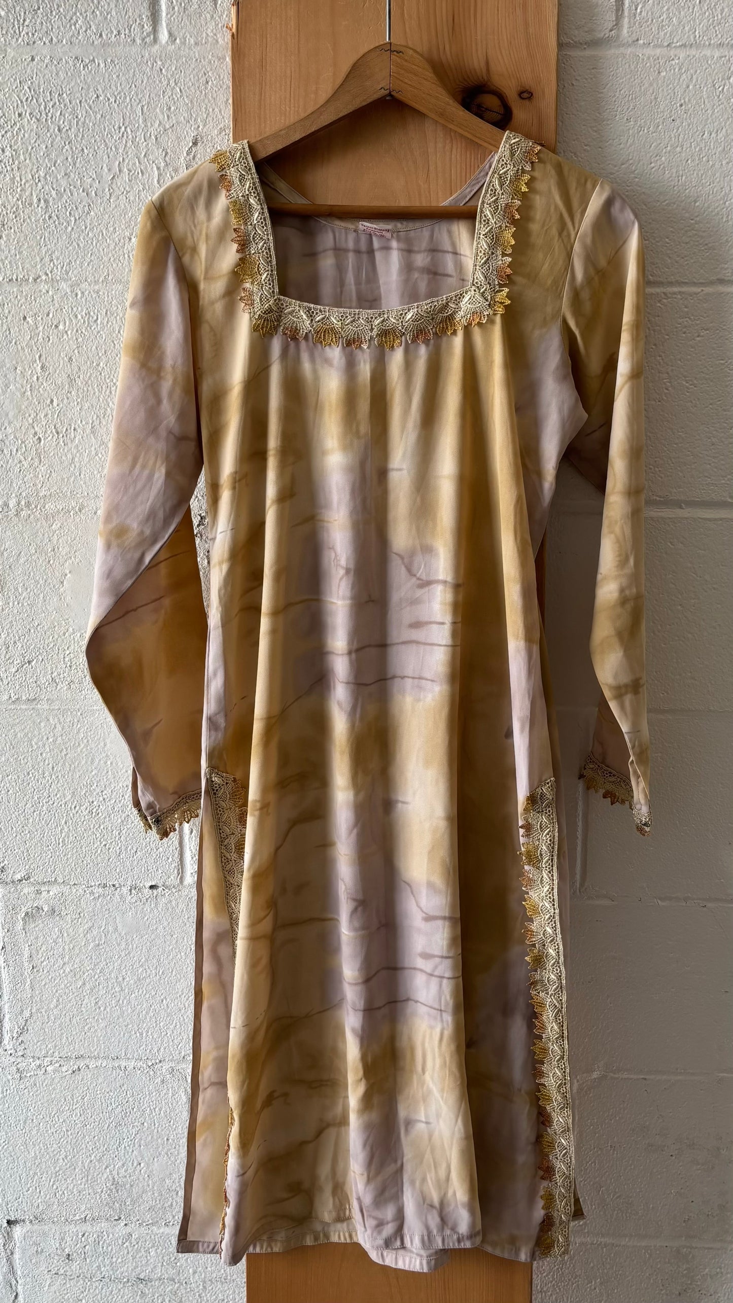 Gold Tone Dress : ~M