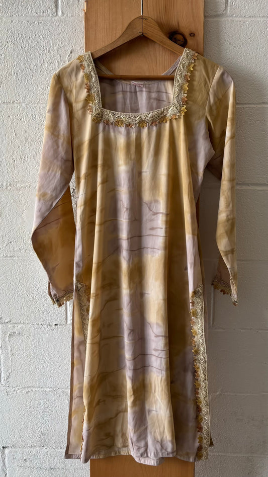 Gold Tone Dress : ~M