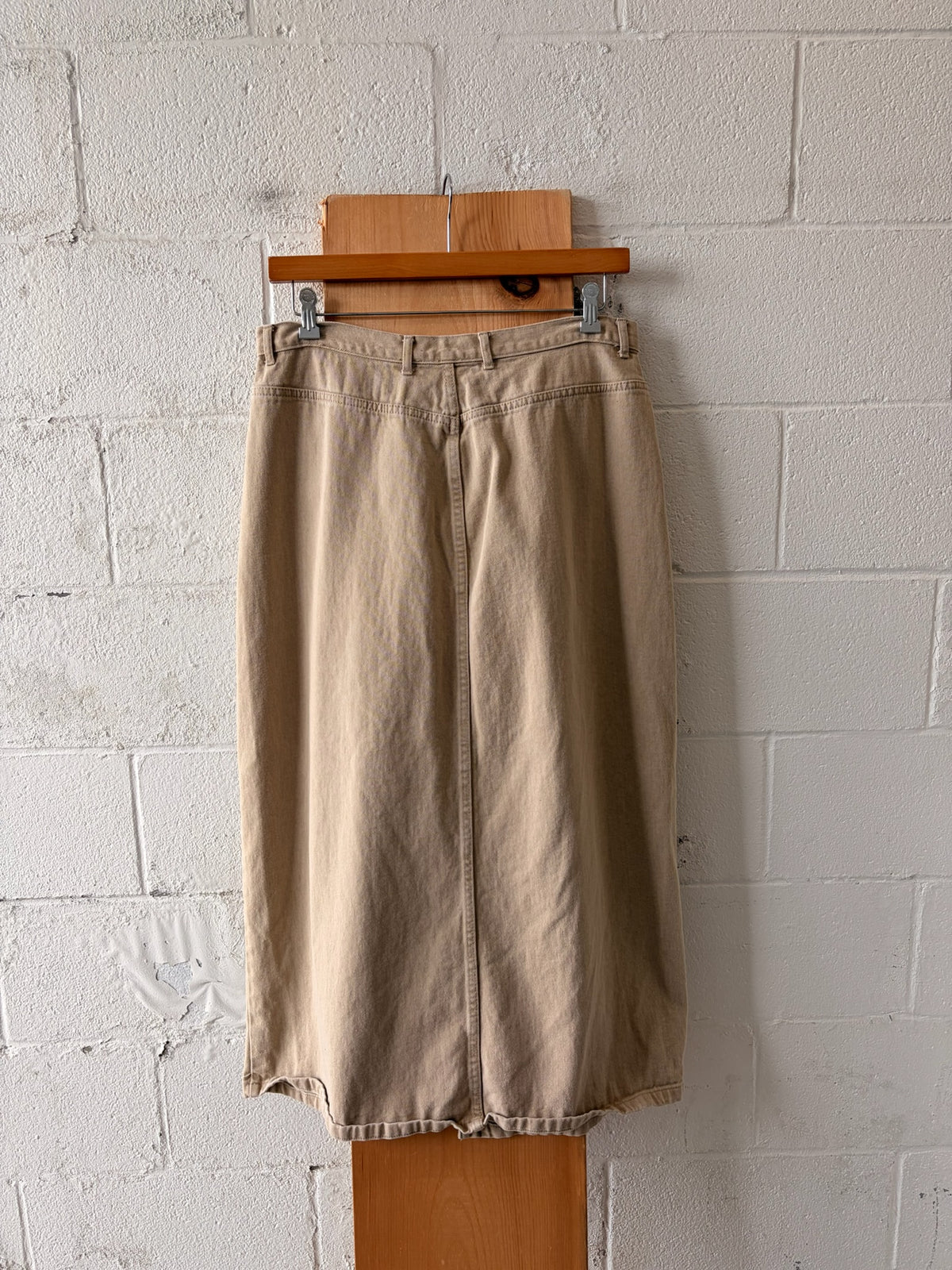 ‘03 Eddie Khaki Skirt : 35” W