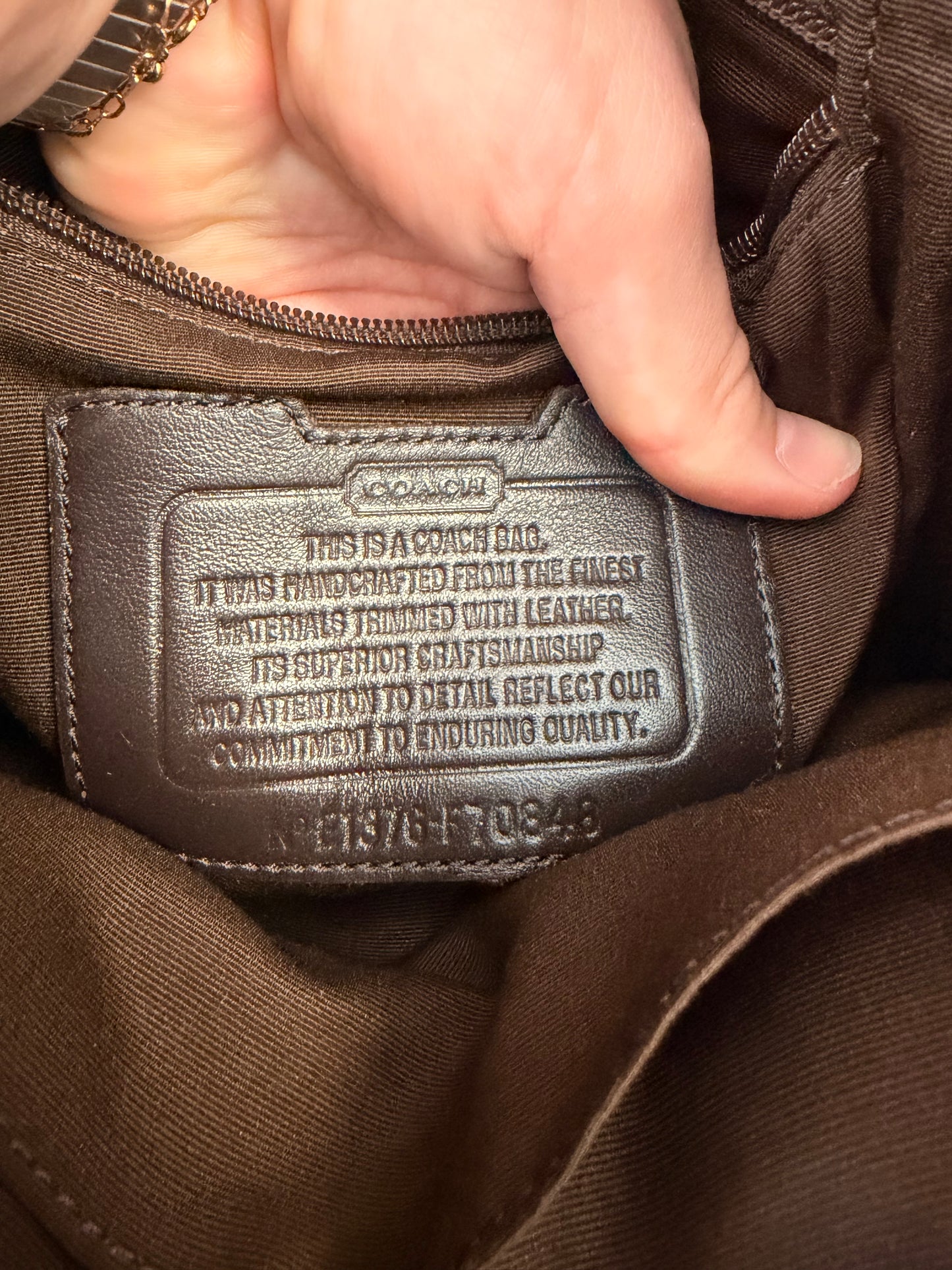 Coach Camo Crossbody Bag