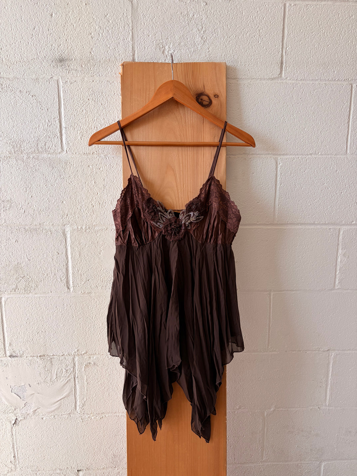 Brown Rosette Fairy Tank : M/L