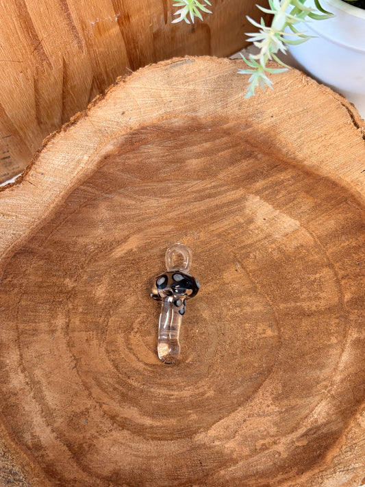 Glass Mushroom Pendant