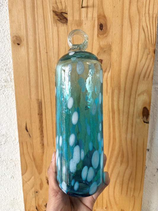 Hand Blown Blue Glass (Local Pickup Only)