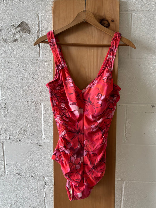 Floral One Piece Swimsuit : 14
