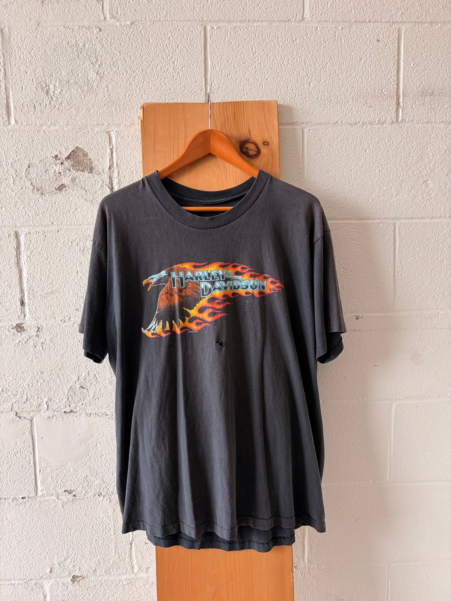Distressed ‘95 Single Stitch Harley Tee : L/XL