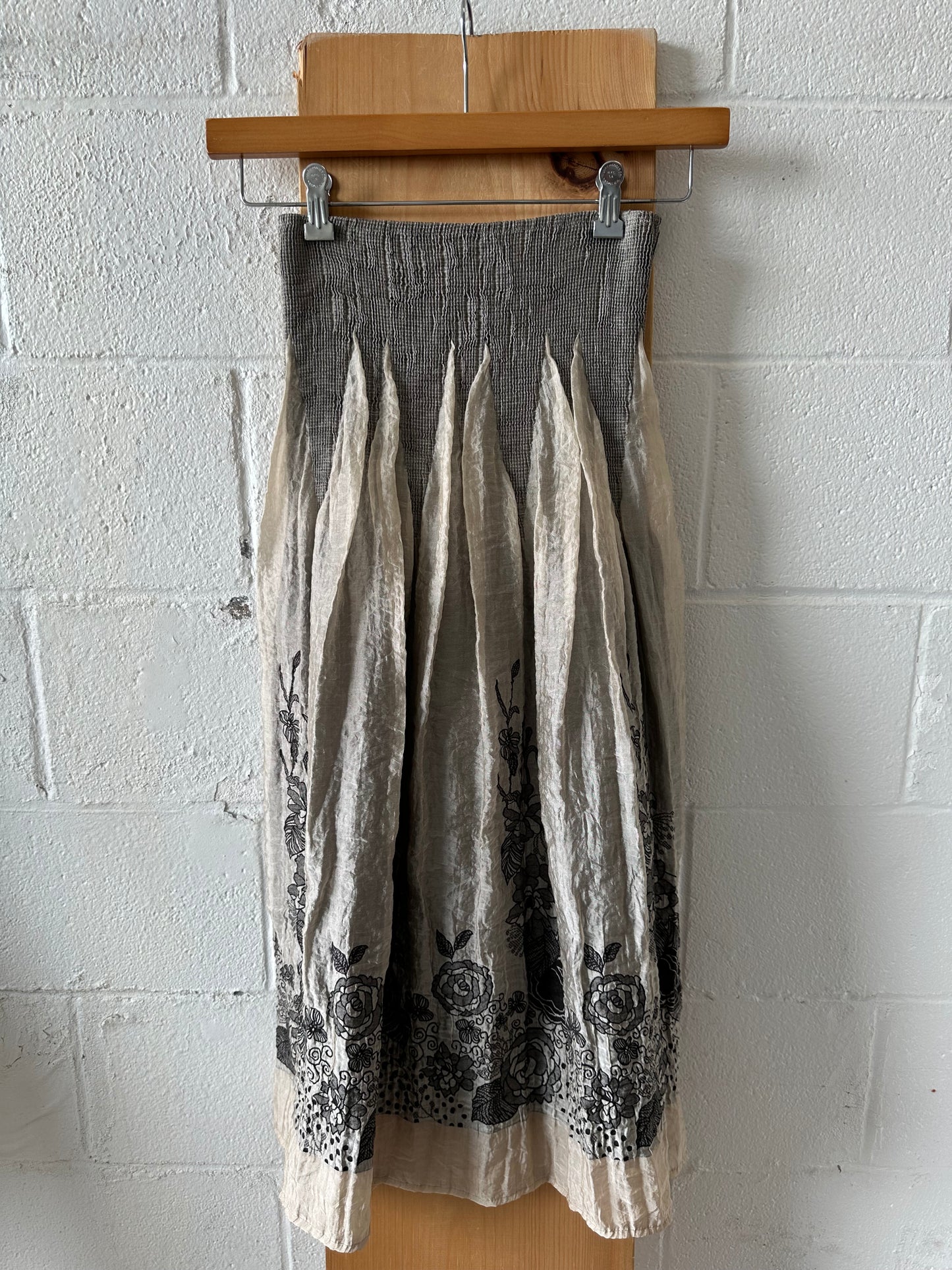 Shimmer Strapless Dress : OS