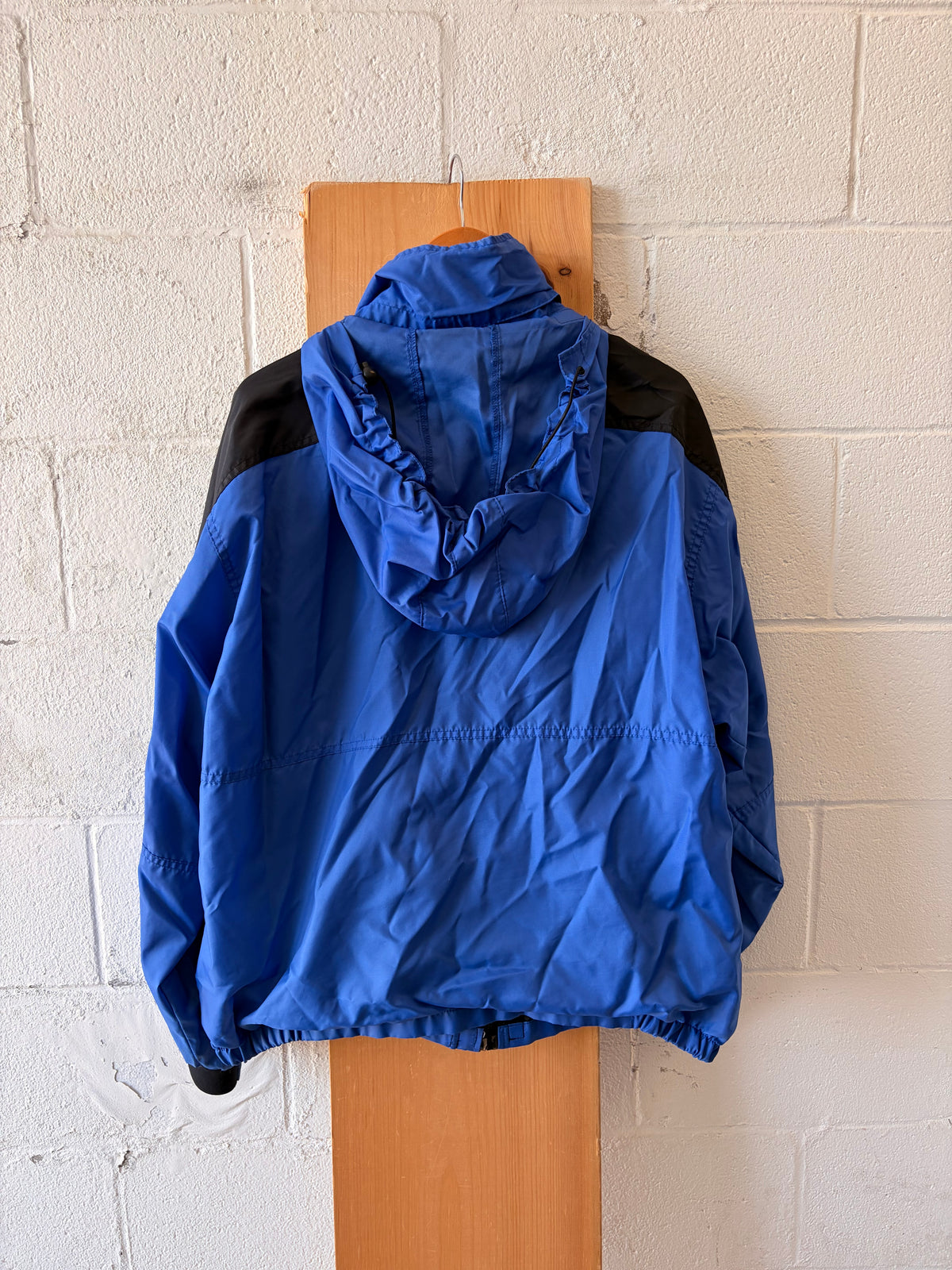 Vtg Marlboro Blue Windbreaker Jacket : L (As Is)