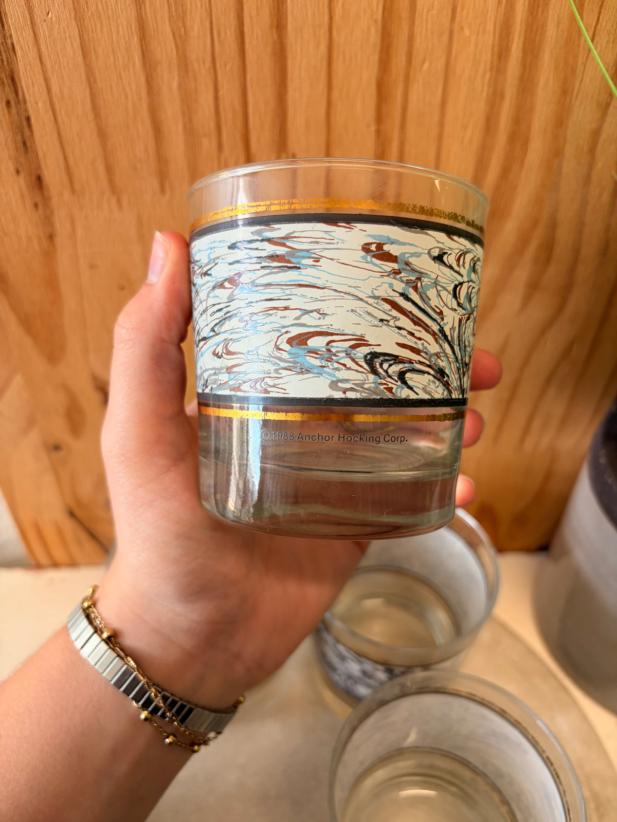 1988 Anchor Hocking Glass Set (Local Pick Up Only)