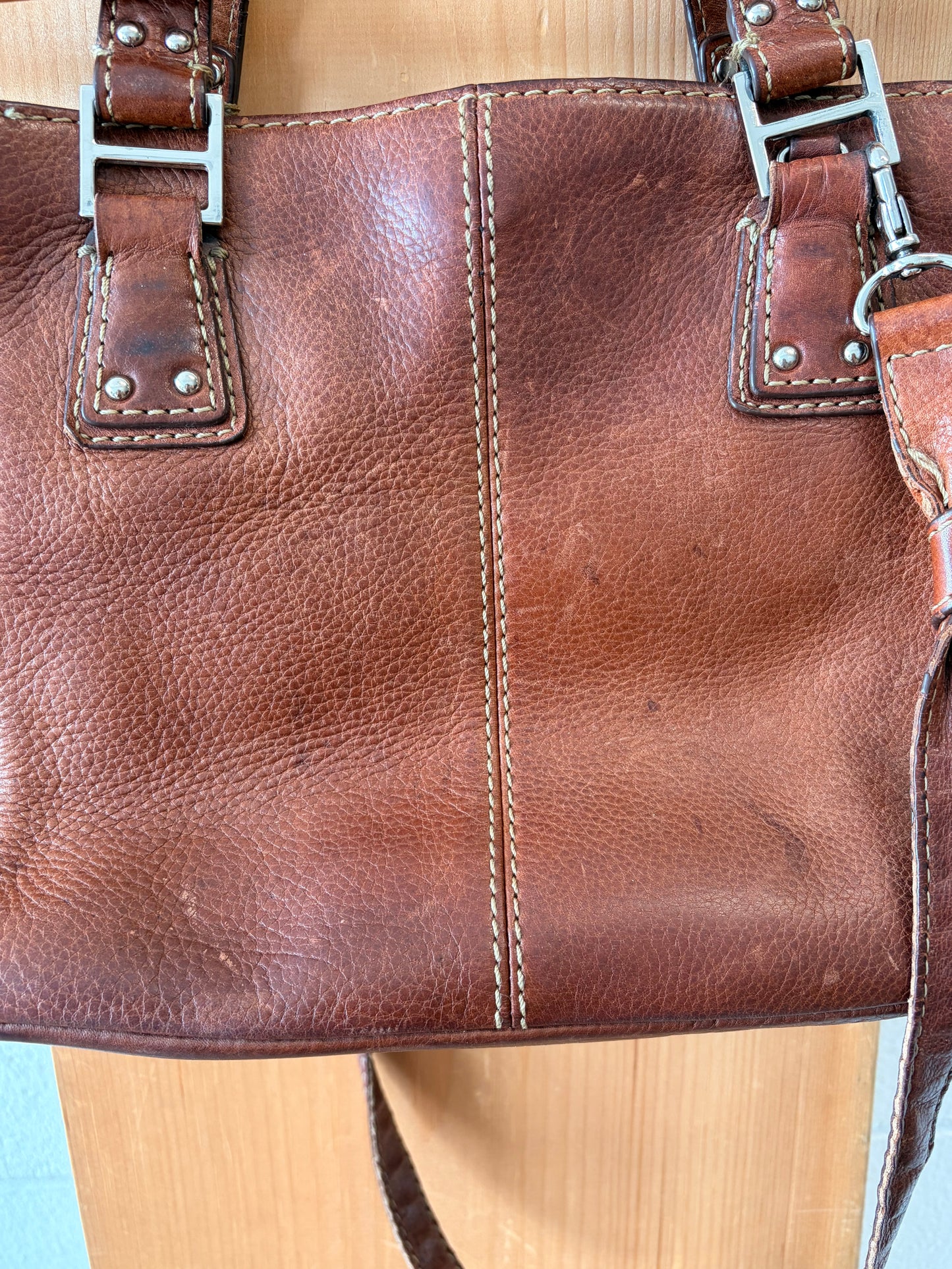 Brown Leather Fossil Purse
