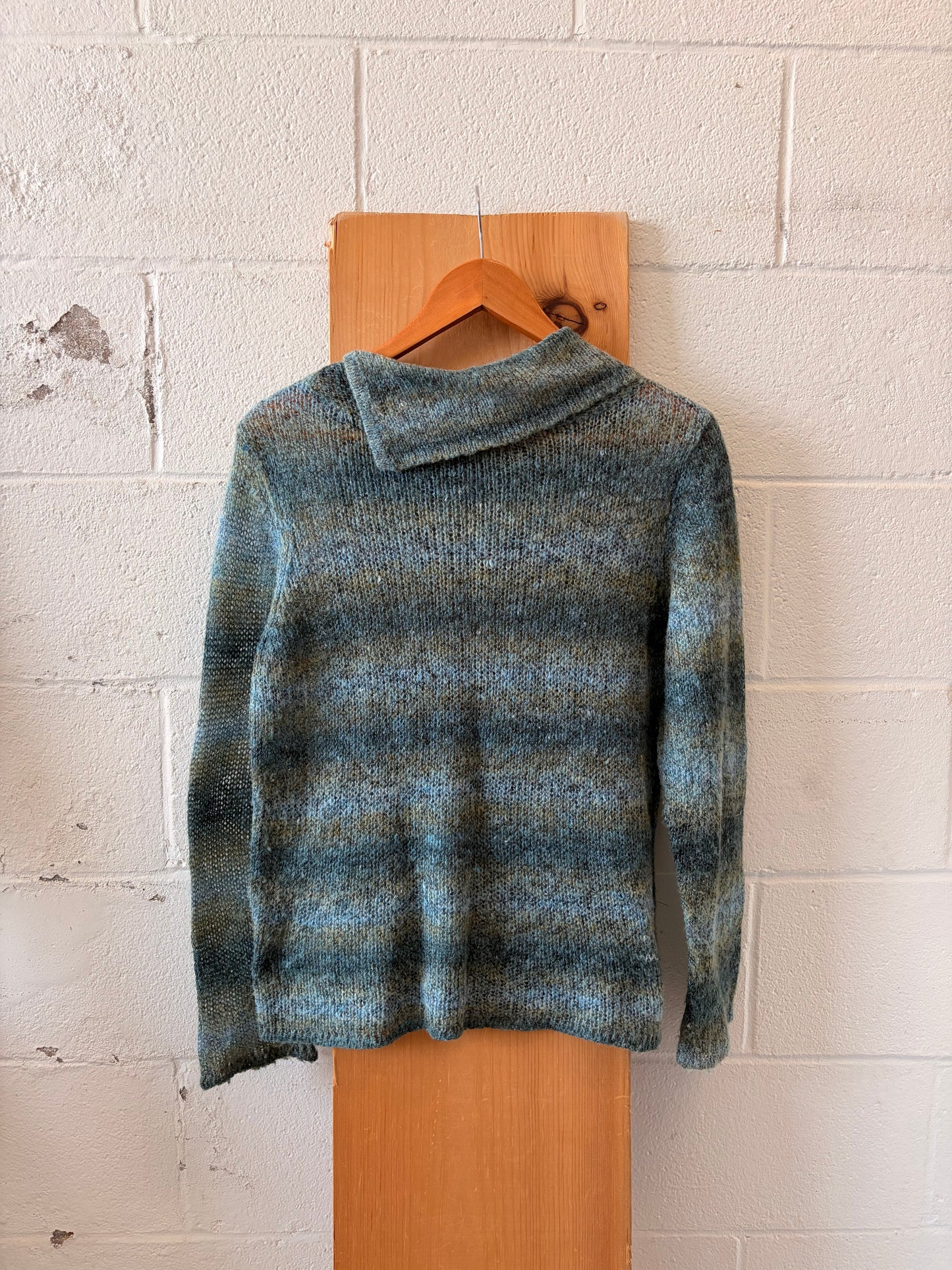 Knit Blue Sweater : L