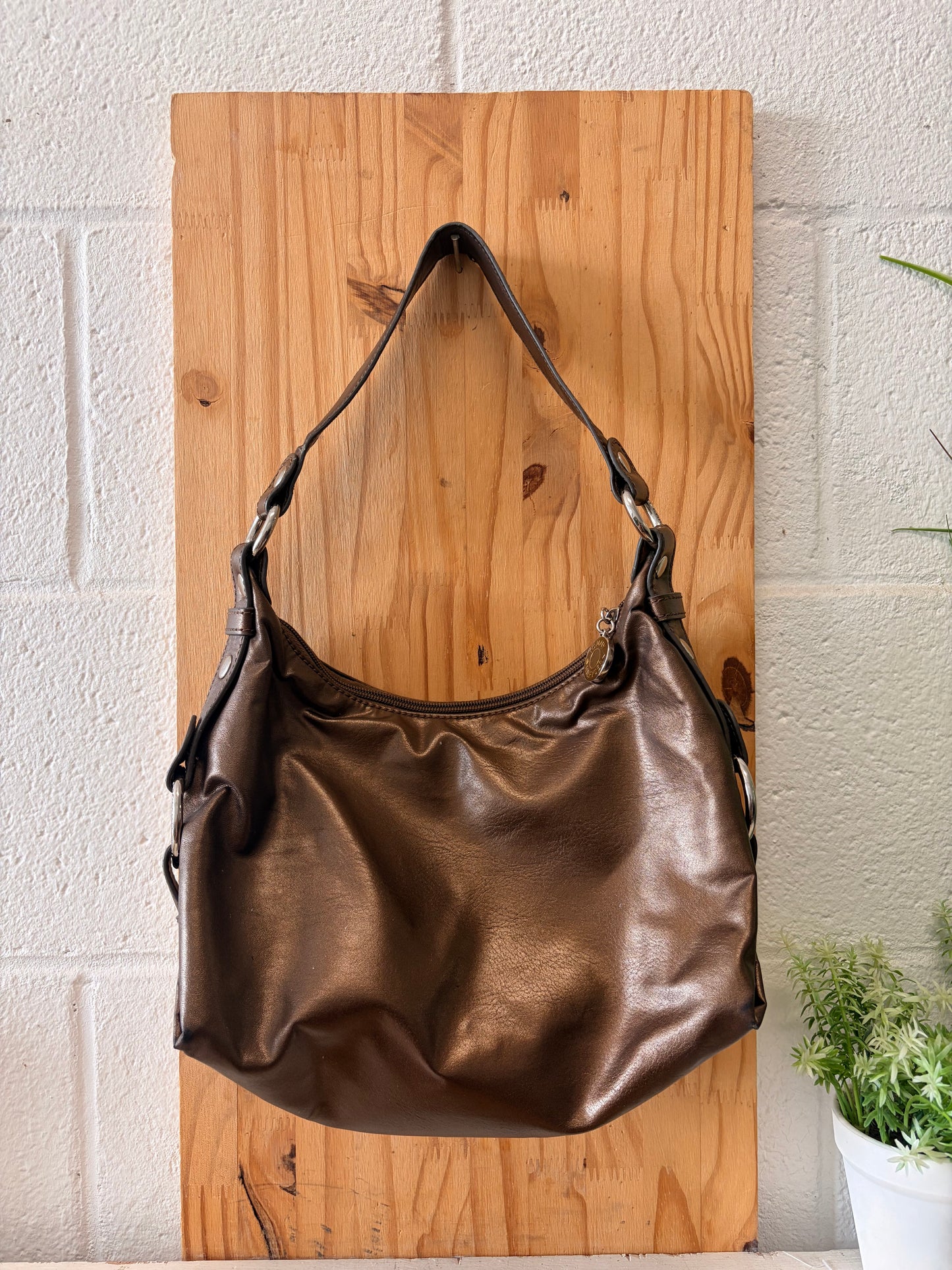 Metallic Brown Tommy Hilfiger Purse