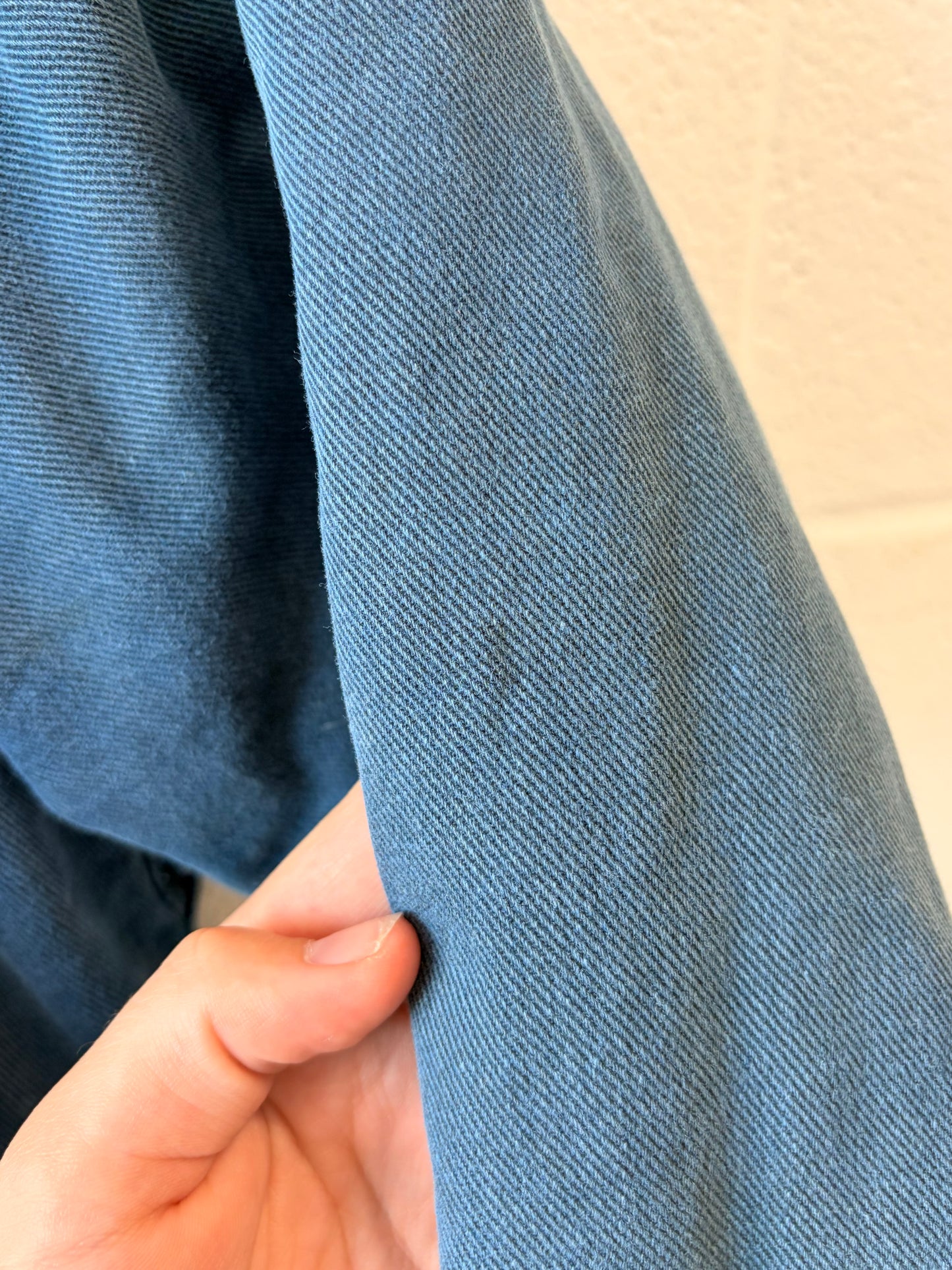 Vintage London Fog Blue Bomber Jacket : S