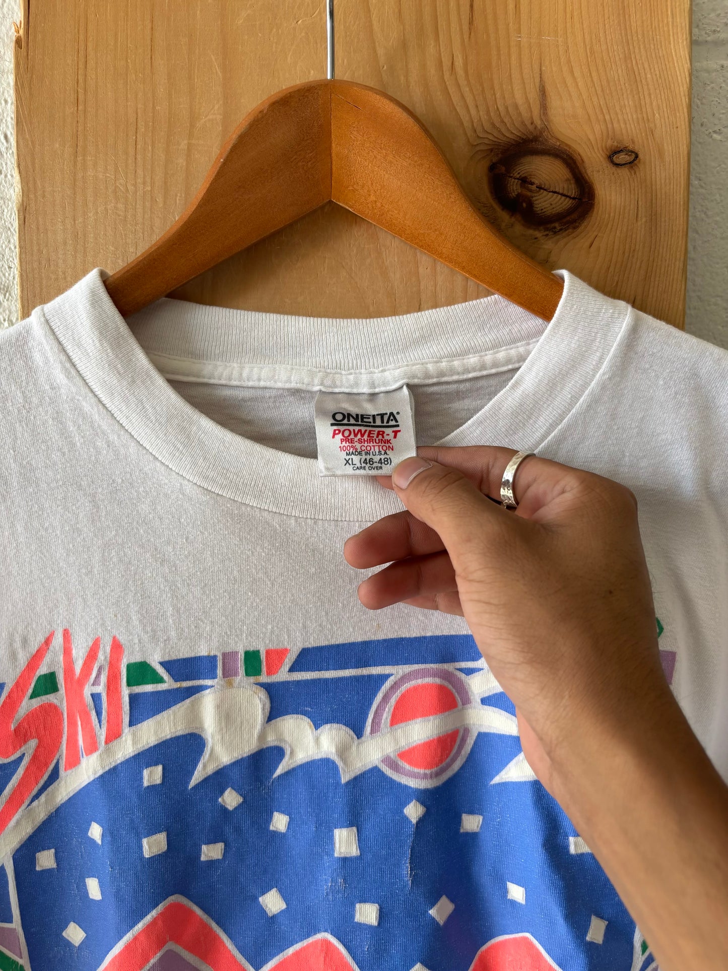 Vtg Single Stitch Colorado Tee : XL