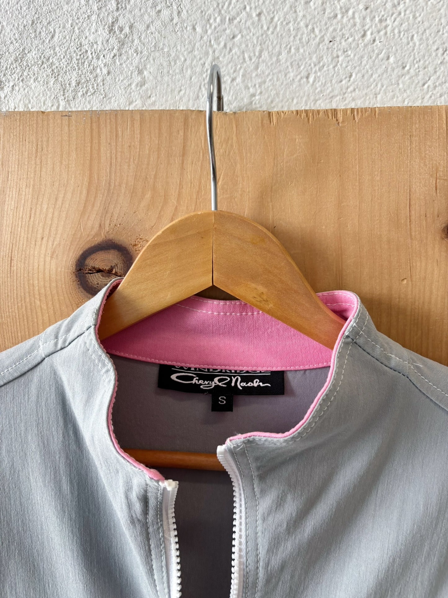 Gray Zip Up Jacket : S