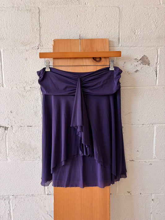Violet Swim Skirt : L