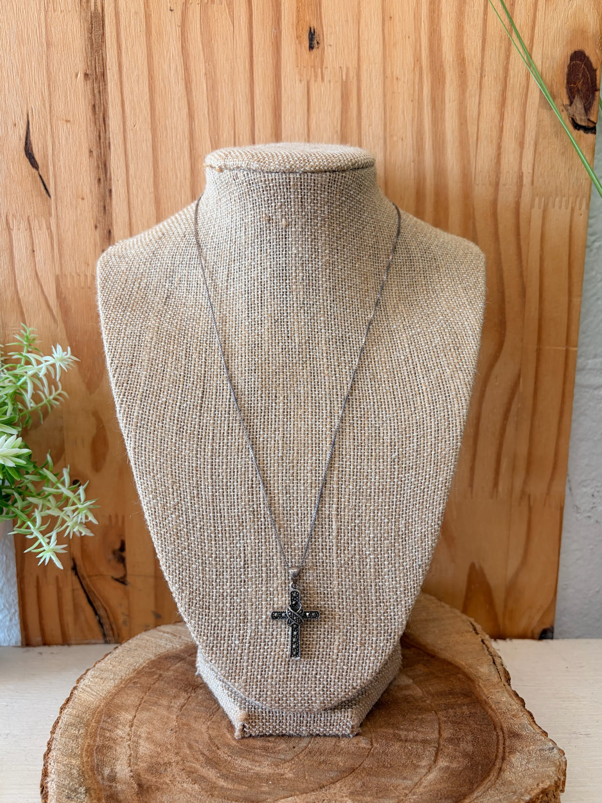 925 Italy Chain Necklace with Cross Pendant