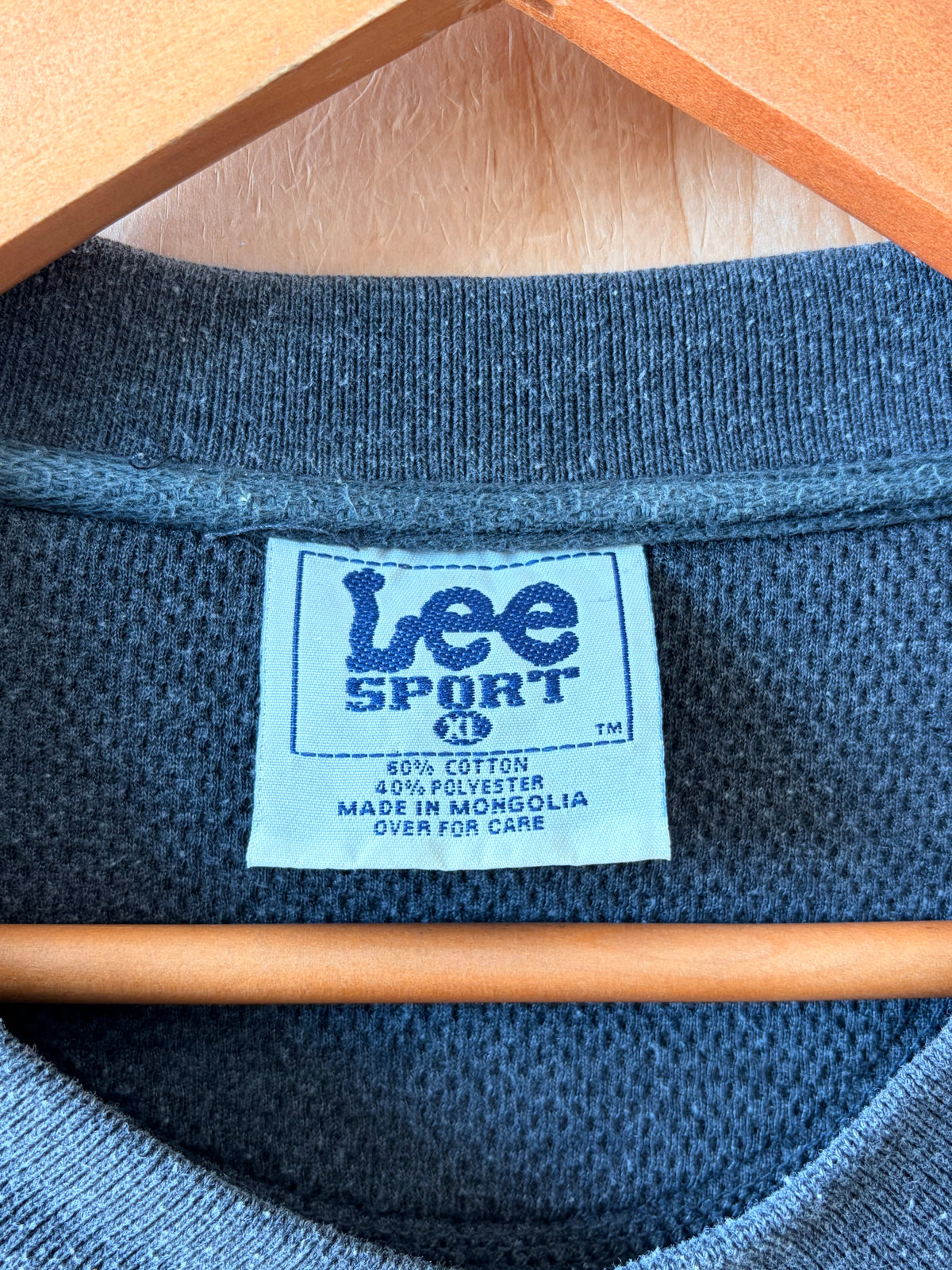 Vtg Dark Gray Lee Razorbacks Crew : CL