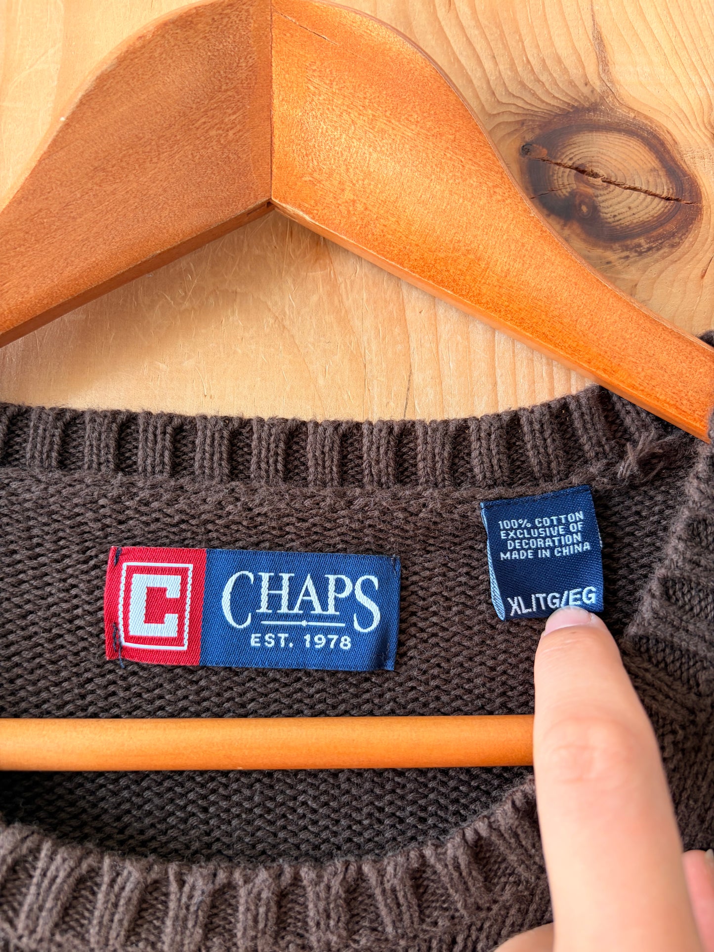 Classic Brown Sweater : XL