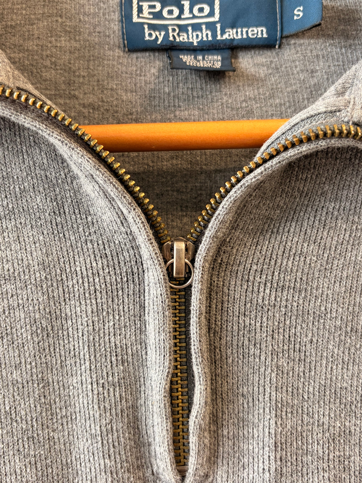 Gray Ralph Lauren Quarter Zip : S