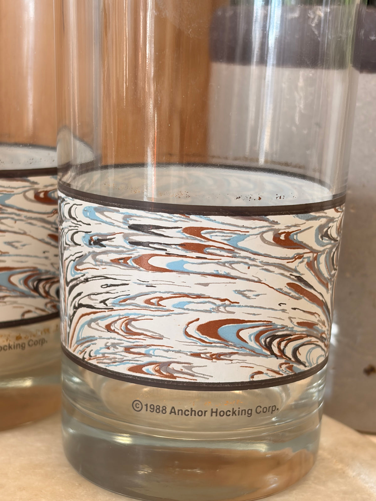 1988 Anchor Hocking Glass Set (Local Pick Up Only)
