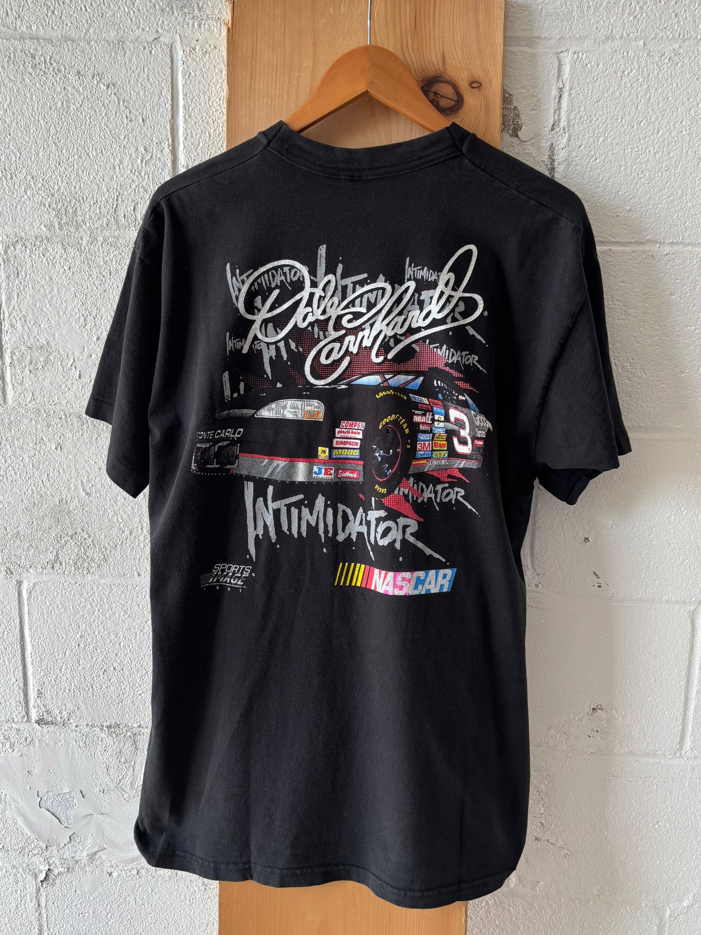 Vtg Single Stitch NASCAR Tee : XL