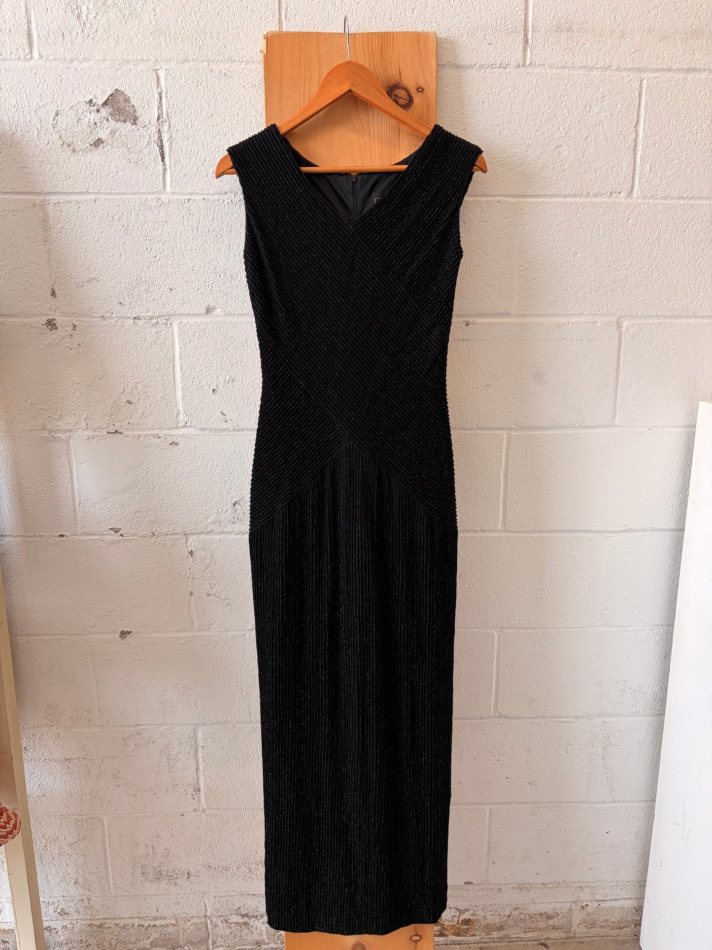 Alex Evenings Metallic Formal Dress