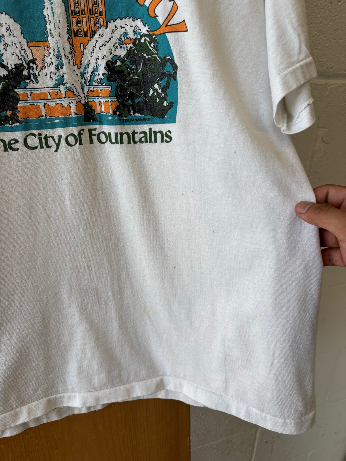 Vtg Single Stitch Kansas City Tee : XL