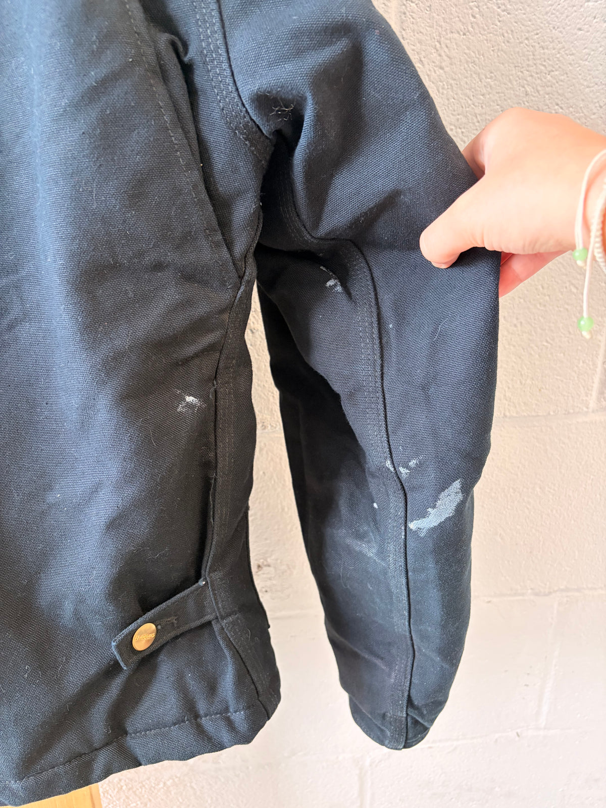 Black Carhartt Heavy Coat : M