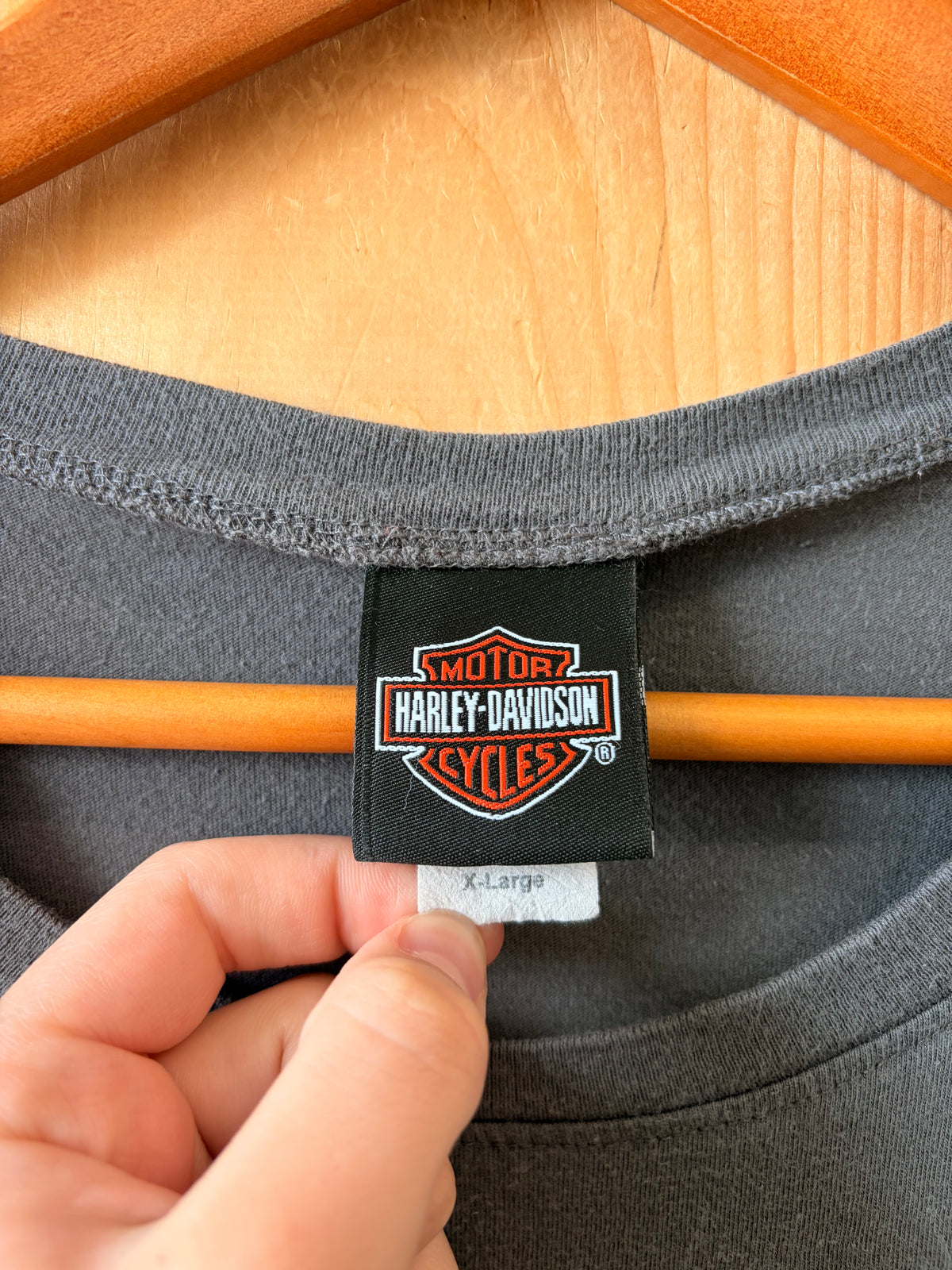Harley Davidson Gray Long Sleeve : XL