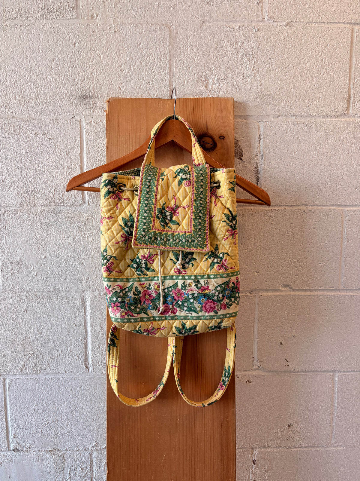 Vtg Vera Bradley Mimi Hope Backpack