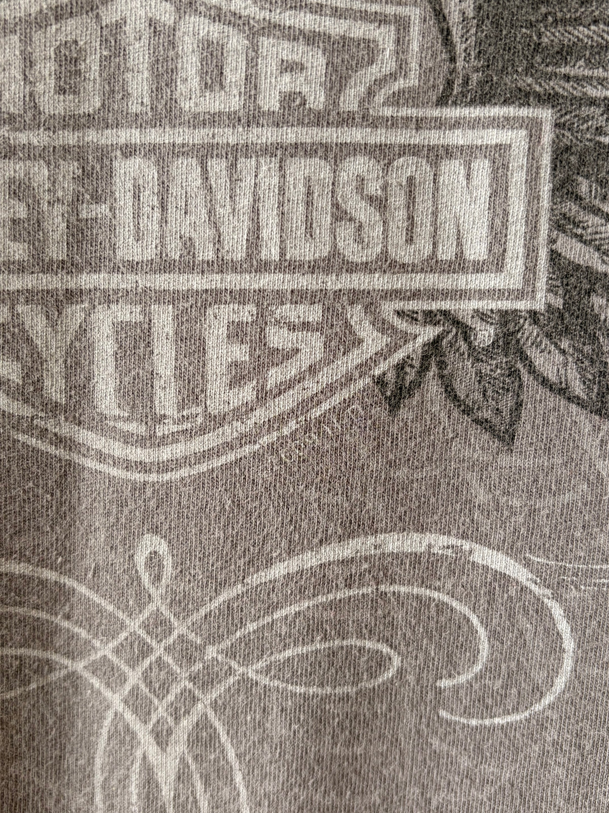 Harley Davidson Gray Long Sleeve : XL