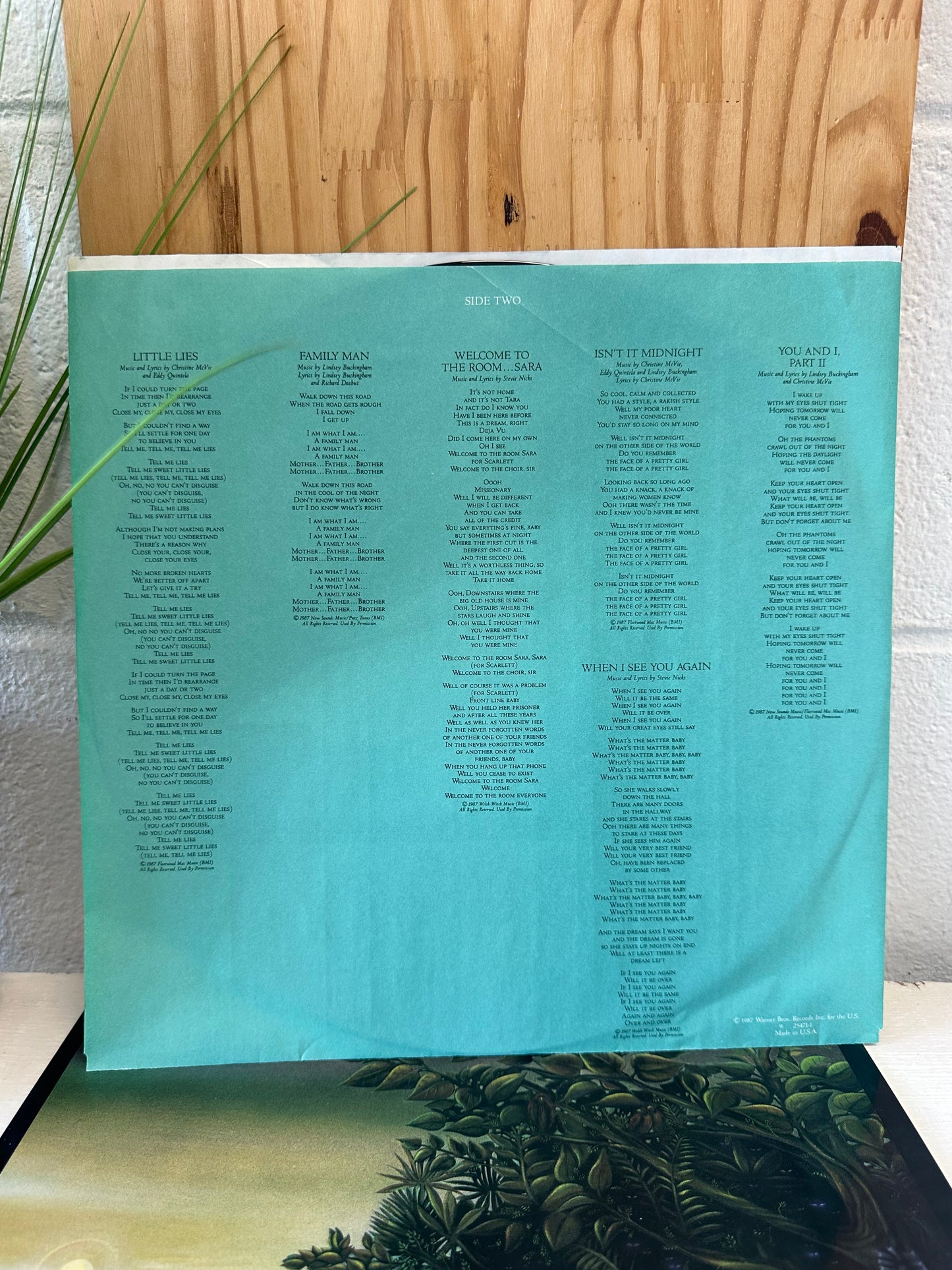 Fleetwood Mac Vinyl (Local Pick Up Only)