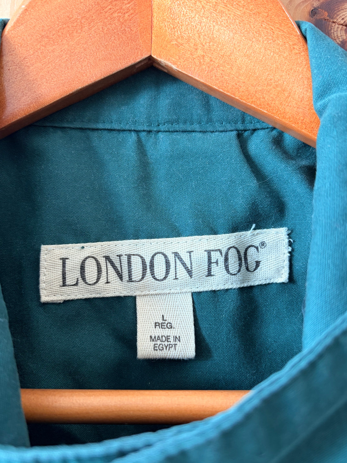 Vtg Green London Fog Bomber Jacket : L