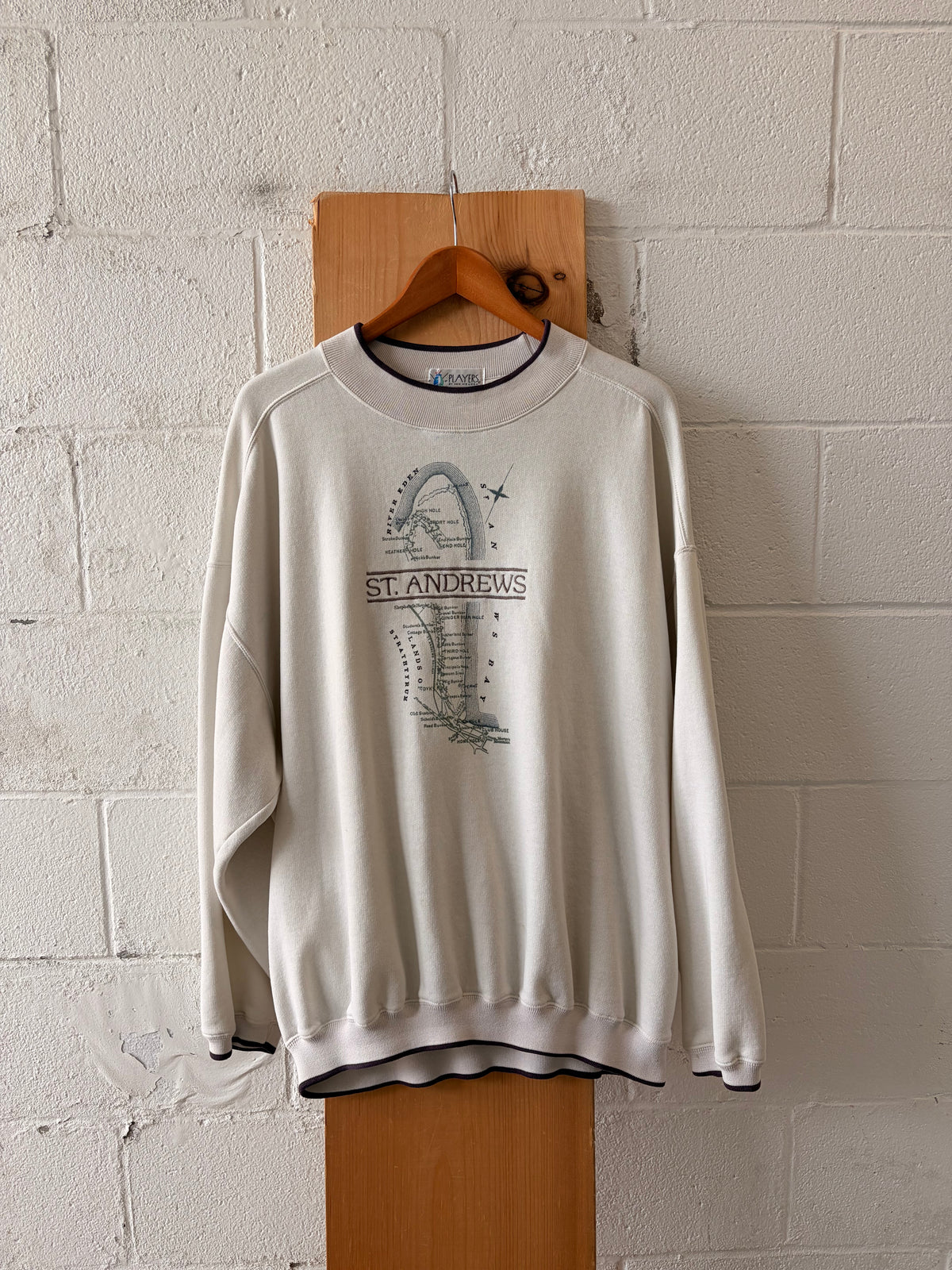 Vtg St. Andrews Golf Crewneck : XXL
