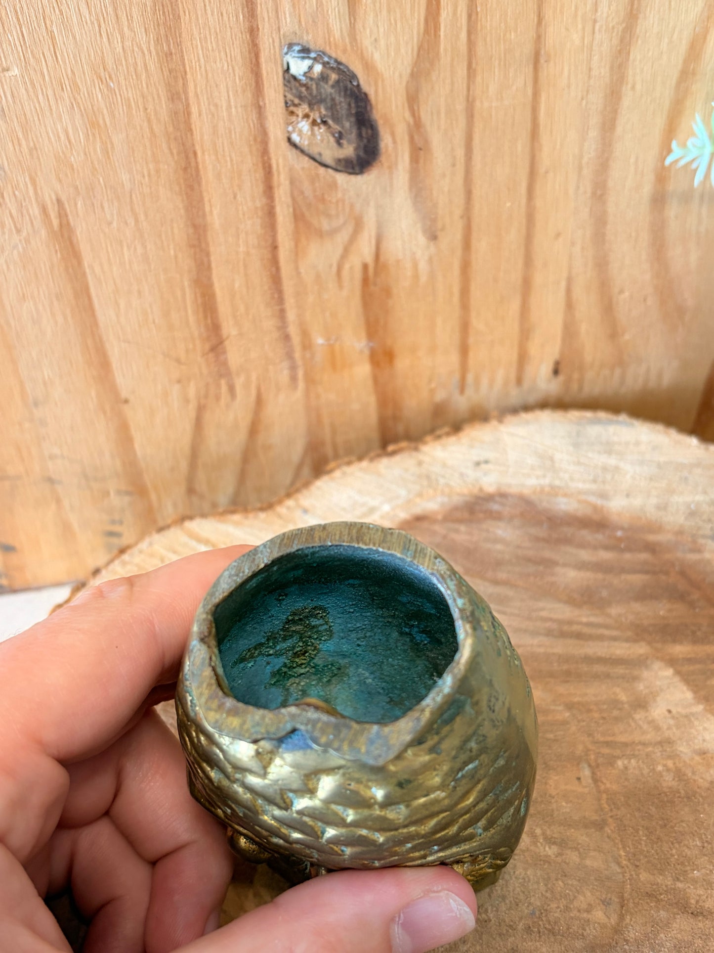 Vtg Brass Owl (Local Pickup Only)