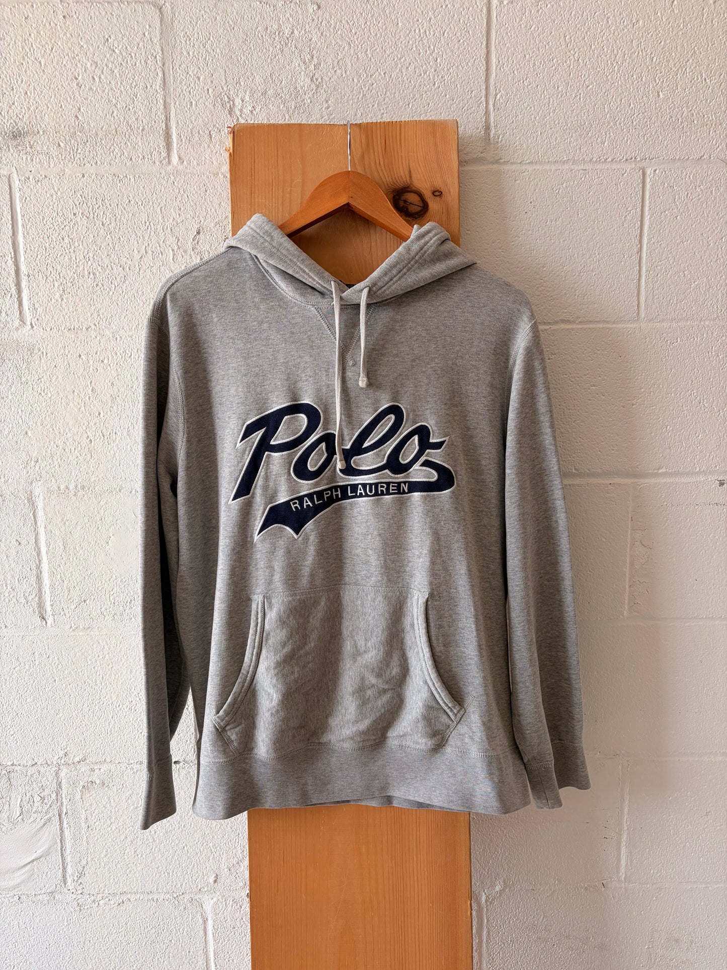 Gray Polo Ralph Lauren Hoodie : L