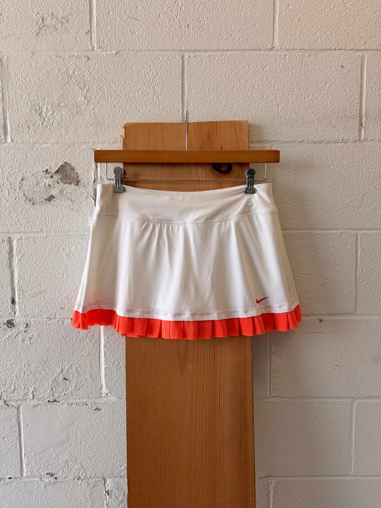 Orange Ruffle Nike Skort : L