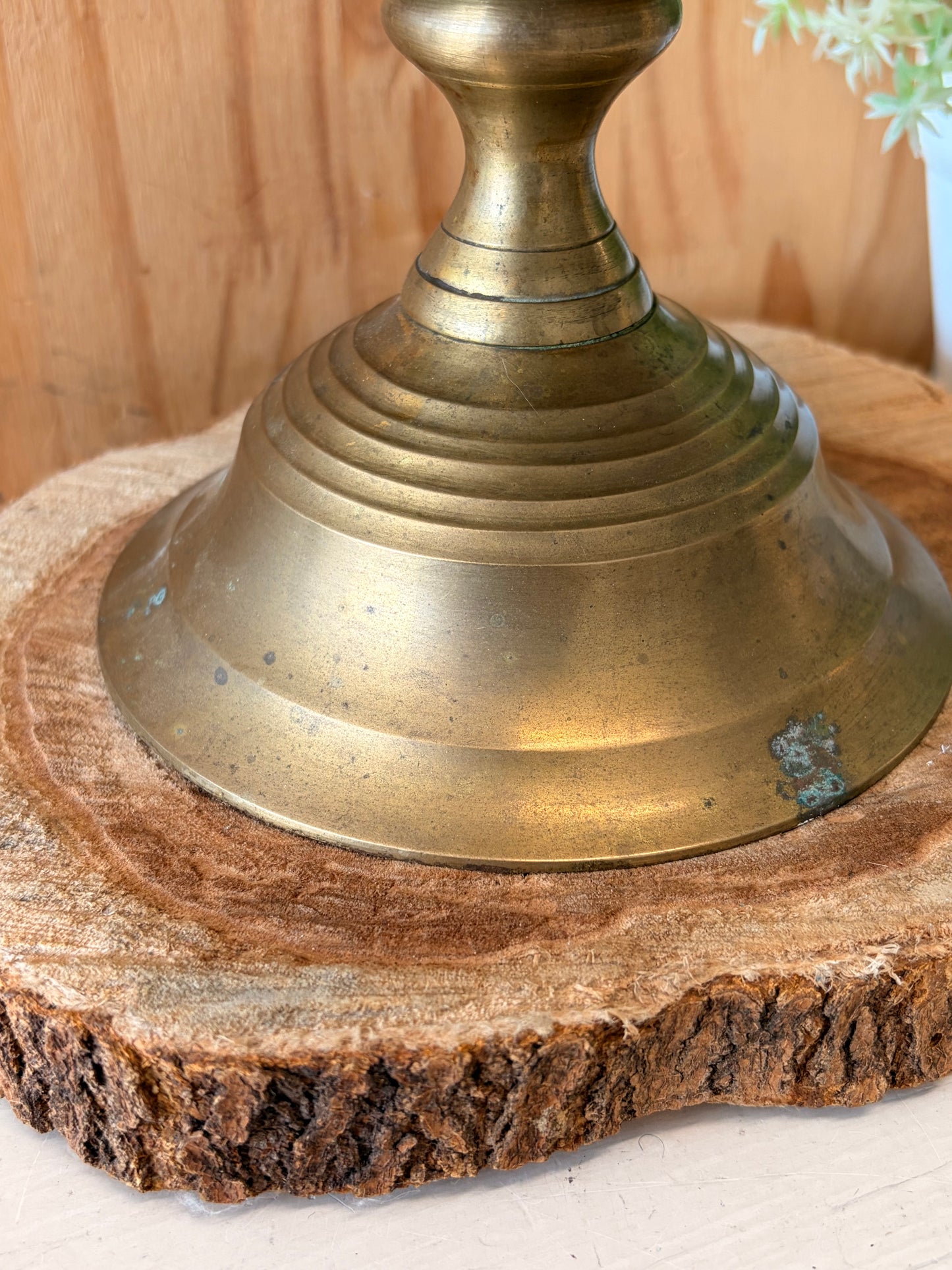 Brass Tone Pedestal (Local Pick Up Only)