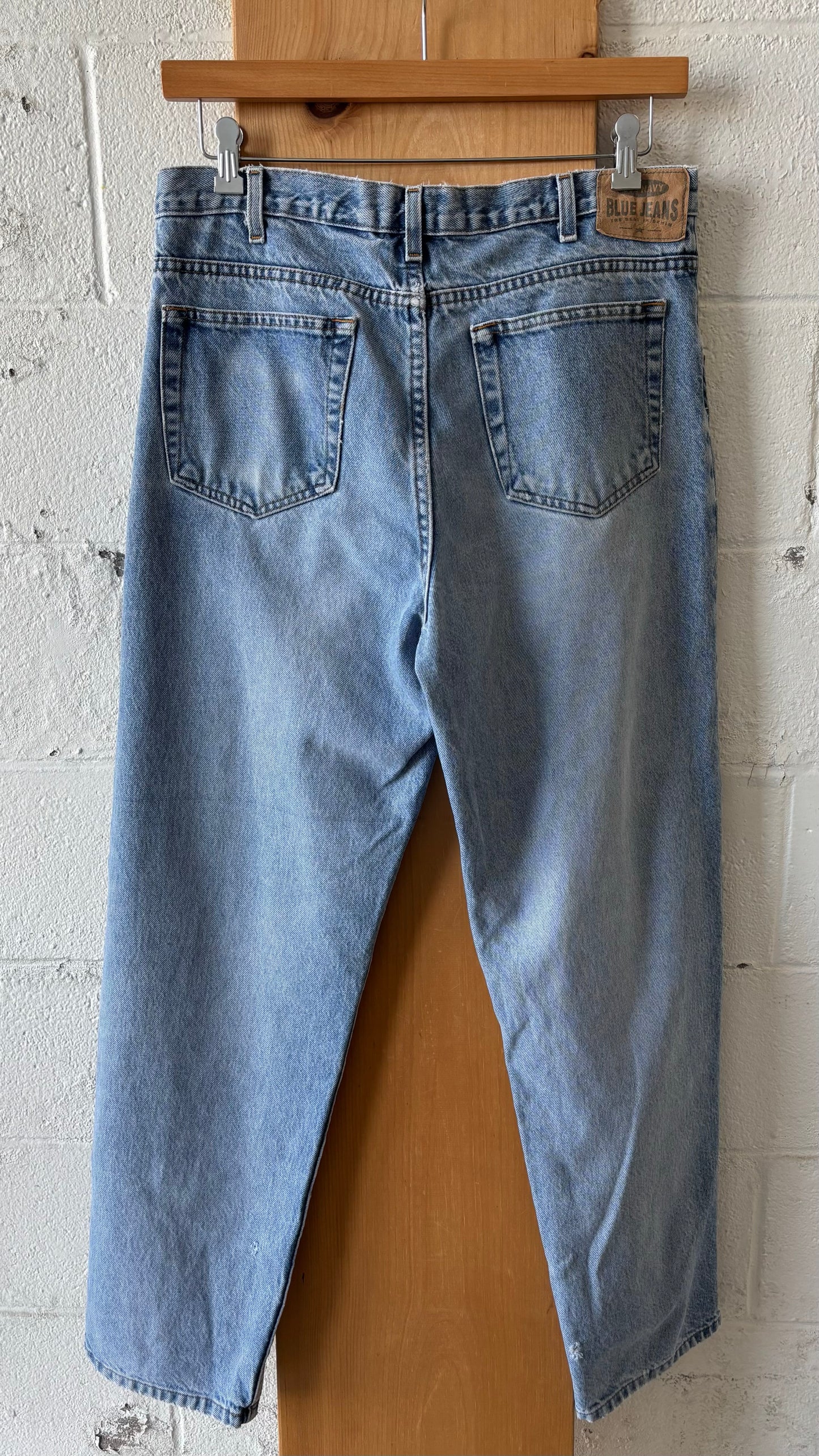 Light Wash Jeans : 34” W