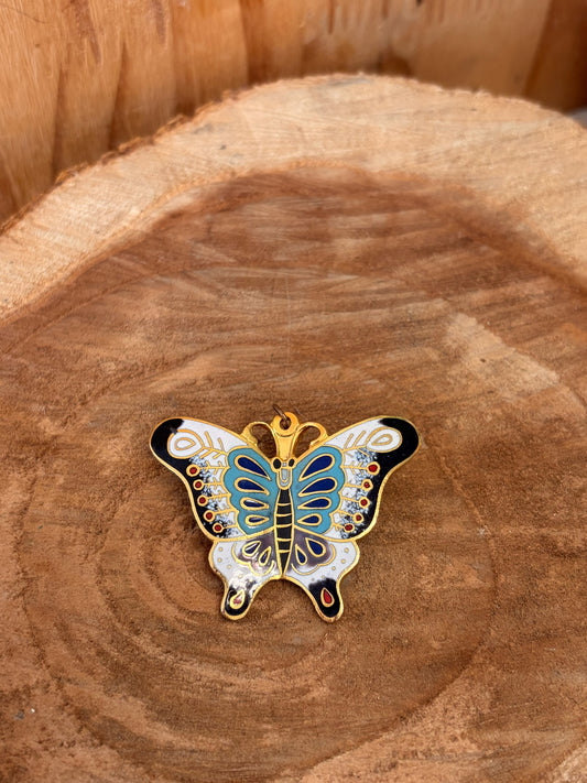 Colorful Butterfly Pin / Pendant