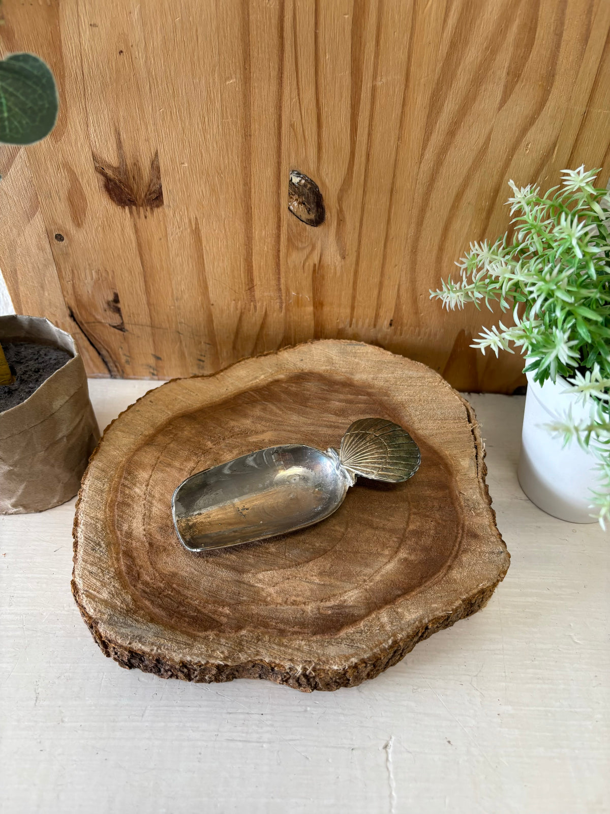 Vtg Tea Caddy Spoon