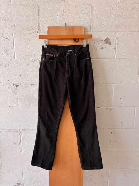 Vtg Calvin Klein Black Corduroy Pants : 7